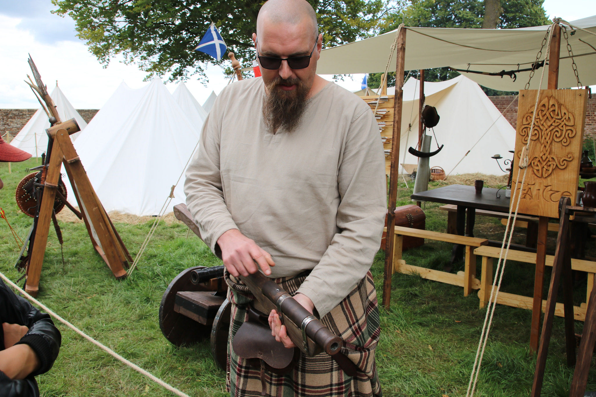 Scottish Days, Hougoumont (Waterloo)